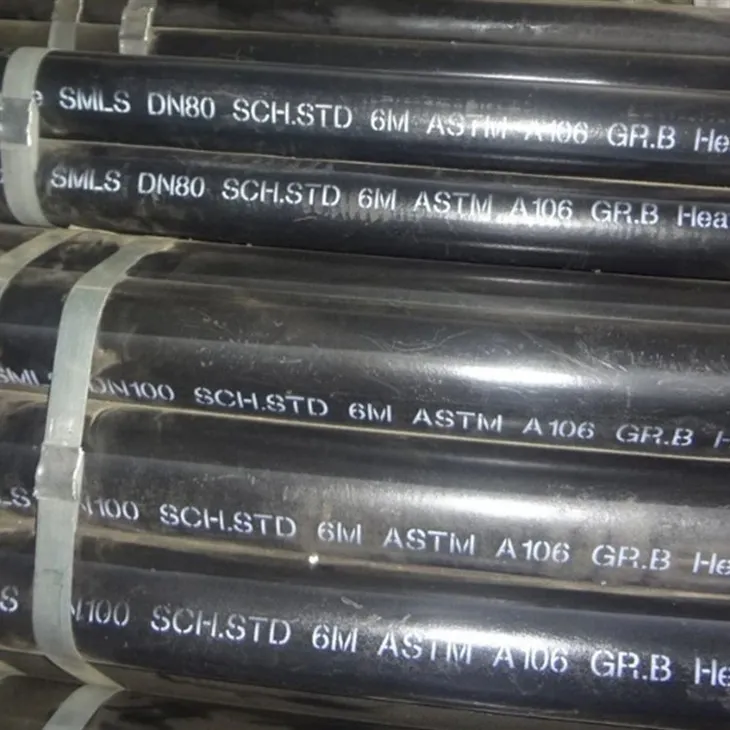 Pipa Baja Hitam Seamless AISI B36.10 ASTM A106 B