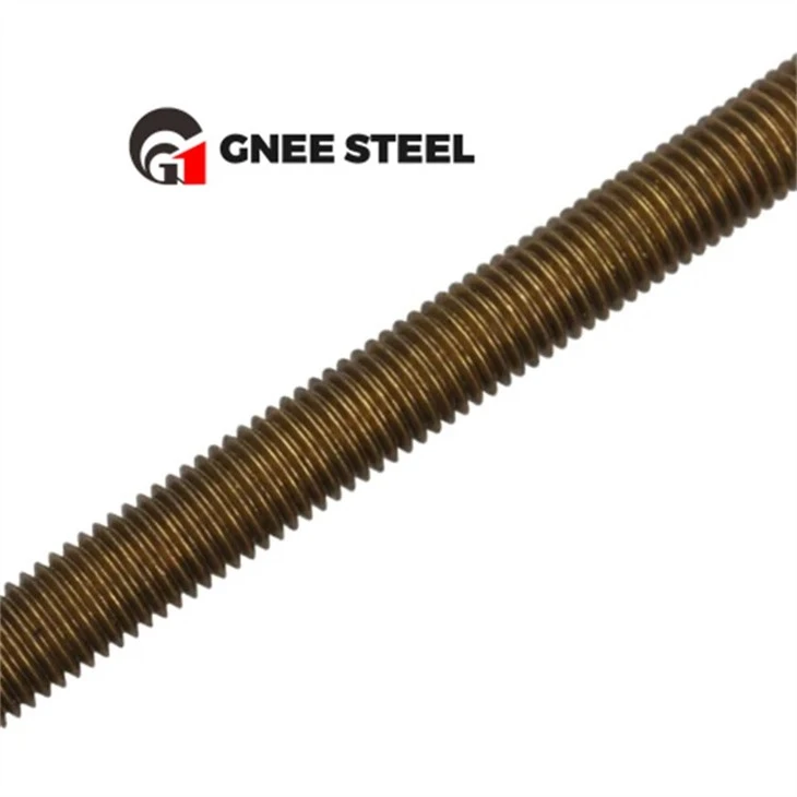 Copper Brass DIN975 DIN 976 Threaded Rod