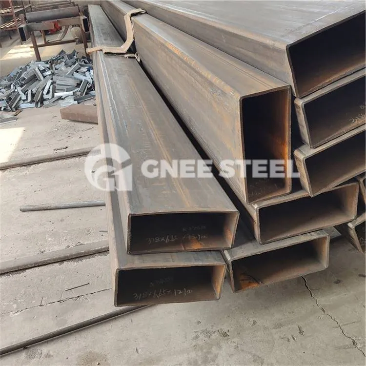 Bagian Berongga Persegi Panjang EN10210 Selesai Panas