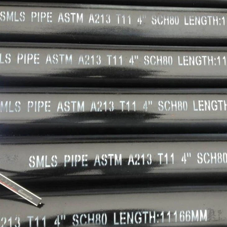 Pipa Baja Paduan ASTM A213 T11 Tanpa Sambungan